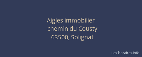 Aigles immobilier