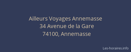 Ailleurs Voyages Annemasse