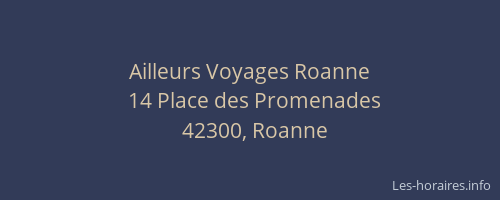 Ailleurs Voyages Roanne