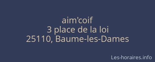aim'coif