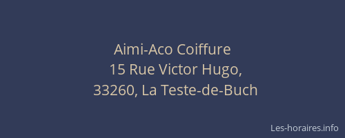 Aimi-Aco Coiffure