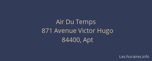 Air Du Temps