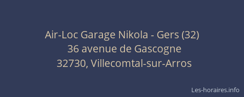 Air-Loc Garage Nikola - Gers (32)