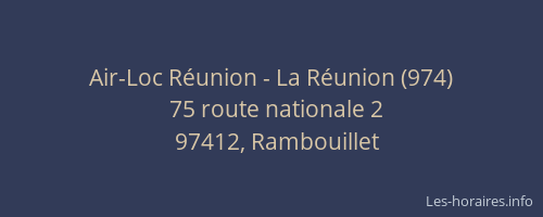 Air-Loc Réunion - La Réunion (974)