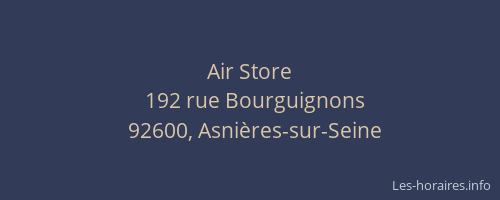 Air Store