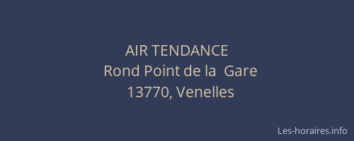 AIR TENDANCE