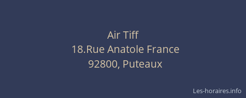 Air Tiff
