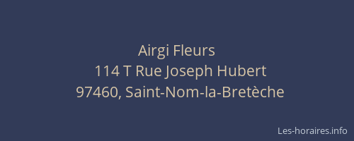 Airgi Fleurs