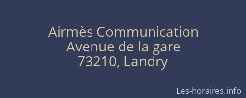 Airmès Communication