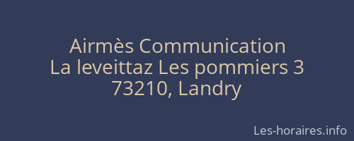 Airmès Communication