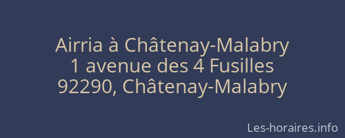 Airria à Châtenay-Malabry