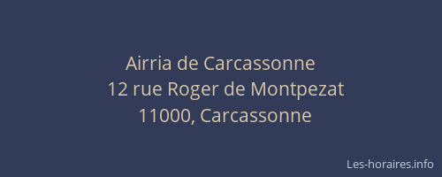 Airria de Carcassonne