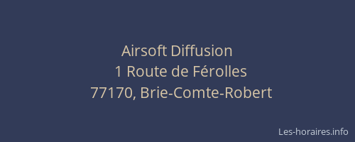 Airsoft Diffusion