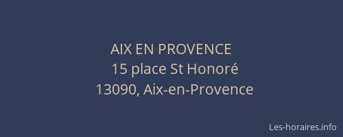 AIX EN PROVENCE
