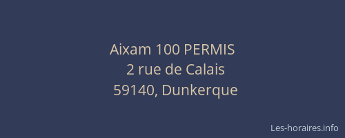 Aixam 100 PERMIS