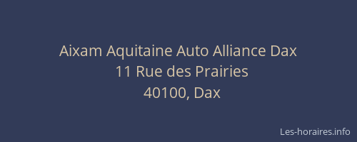 Aixam Aquitaine Auto Alliance Dax