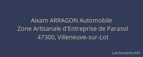 Aixam ARRAGON Automobile