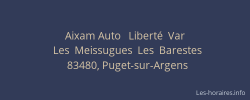 Aixam Auto   Liberté  Var