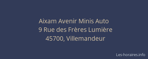 Aixam Avenir Minis Auto