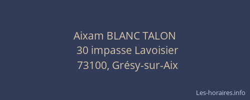 Aixam BLANC TALON