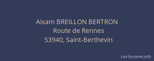 Aixam BREILLON BERTRON