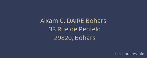 Aixam C. DAIRE Bohars