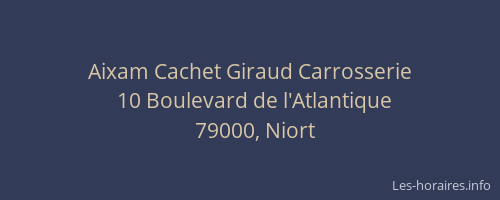 Aixam Cachet Giraud Carrosserie