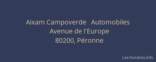 Aixam Campoverde   Automobiles