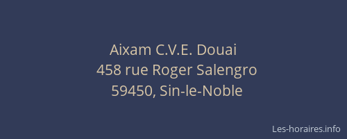 Aixam C.V.E. Douai