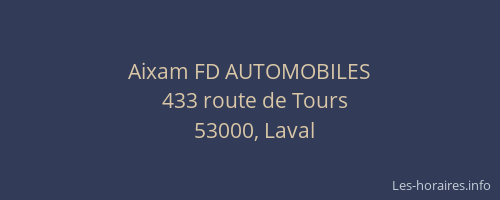 Aixam FD AUTOMOBILES