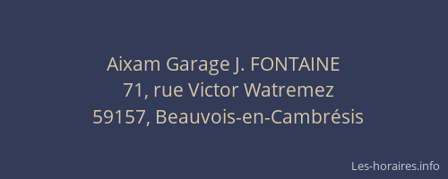 Aixam Garage J. FONTAINE