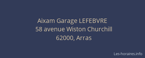 Aixam Garage LEFEBVRE