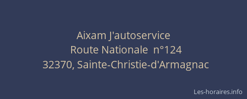 Aixam J'autoservice