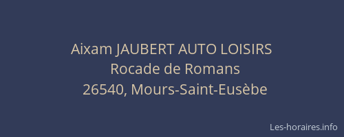 Aixam JAUBERT AUTO LOISIRS