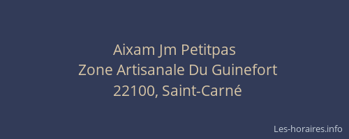 Aixam Jm Petitpas
