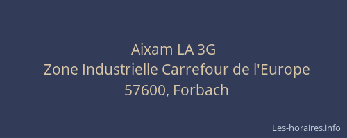 Aixam LA 3G