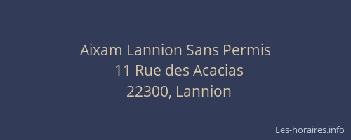 Aixam Lannion Sans Permis
