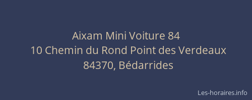 Aixam Mini Voiture 84