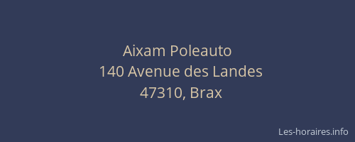 Aixam Poleauto