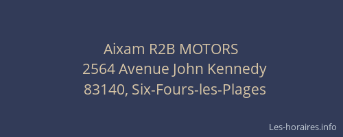 Aixam R2B MOTORS