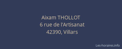 Aixam THOLLOT