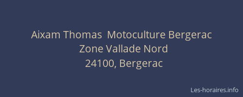 Aixam Thomas  Motoculture Bergerac
