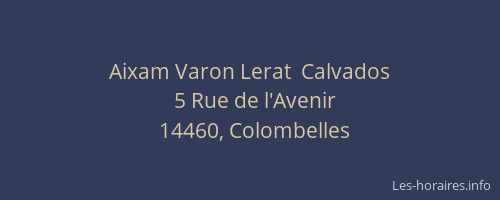Aixam Varon Lerat  Calvados