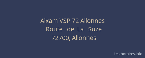 Aixam VSP 72 Allonnes
