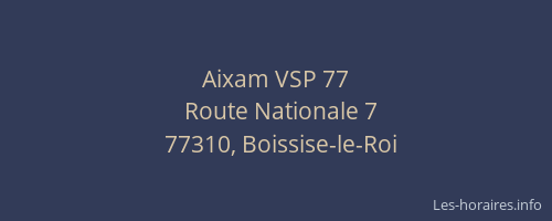 Aixam VSP 77