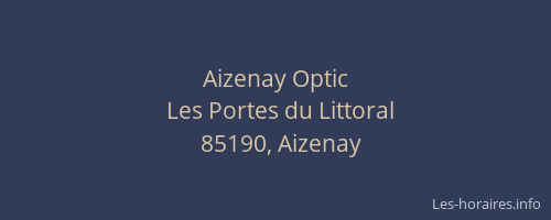 Aizenay Optic