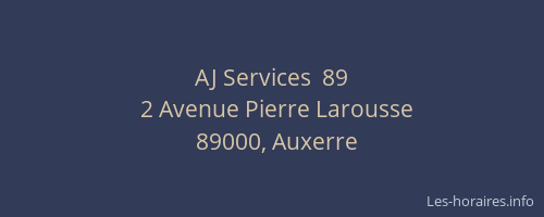 AJ Services  89