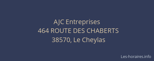 AJC Entreprises