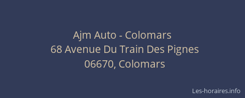 Ajm Auto - Colomars