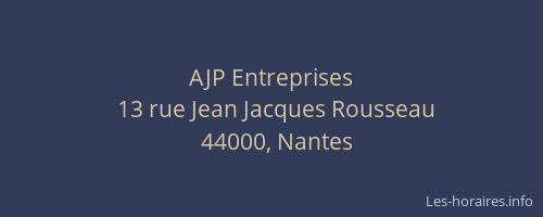 AJP Entreprises